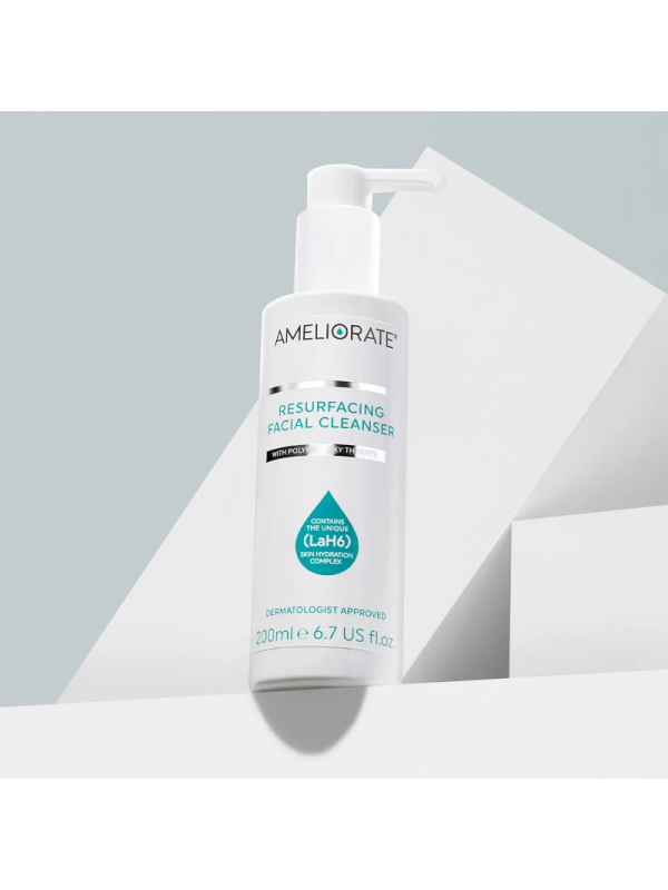 AMELIORATE Resurfacing Facial Cleanser очищающее средство для лица для сухой и чувствительной кожи, 200 мл