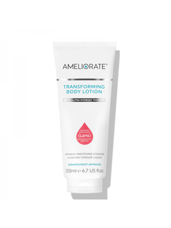 AMELIORATE Transforming Clarity Body Lotion Rose scented moisturizing body lotion, 200 ml