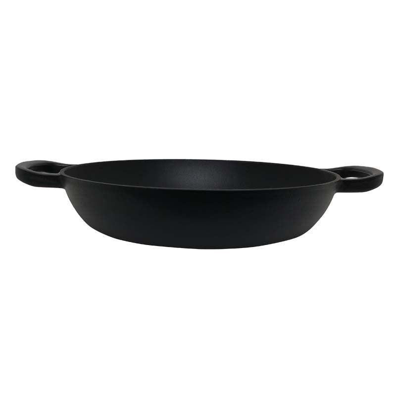 Round enameled cast iron pot Zyle ZY030CBKI Ø30 cm, 3.5 l, black