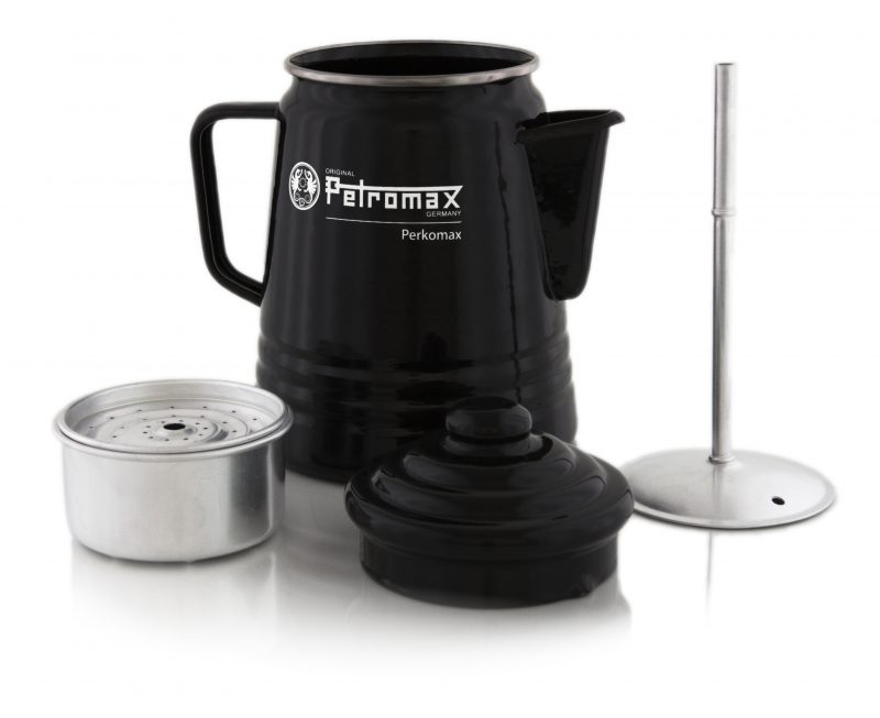 Tea and coffee kettle Petromax Perkomax Black