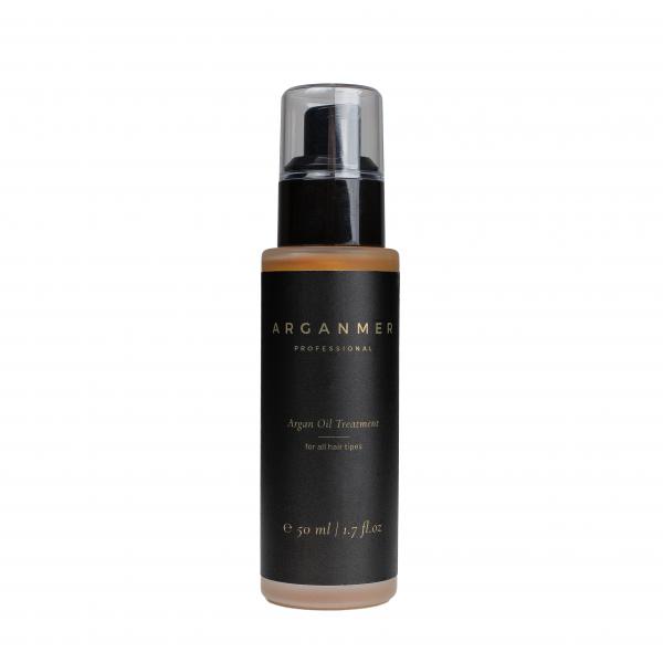 Arganmer Argan Oil Treatment oil for hair, 50ml + a gift of luxurious home fragrance/candle