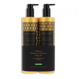 Arganmer hair care Deluxe kit luxury kit 500ml+500ml +gift luxury home fragrance/candle 