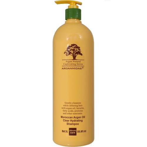 Arganmids Moroccan Argan Oil Clear Hydrating shampoo 1000ml