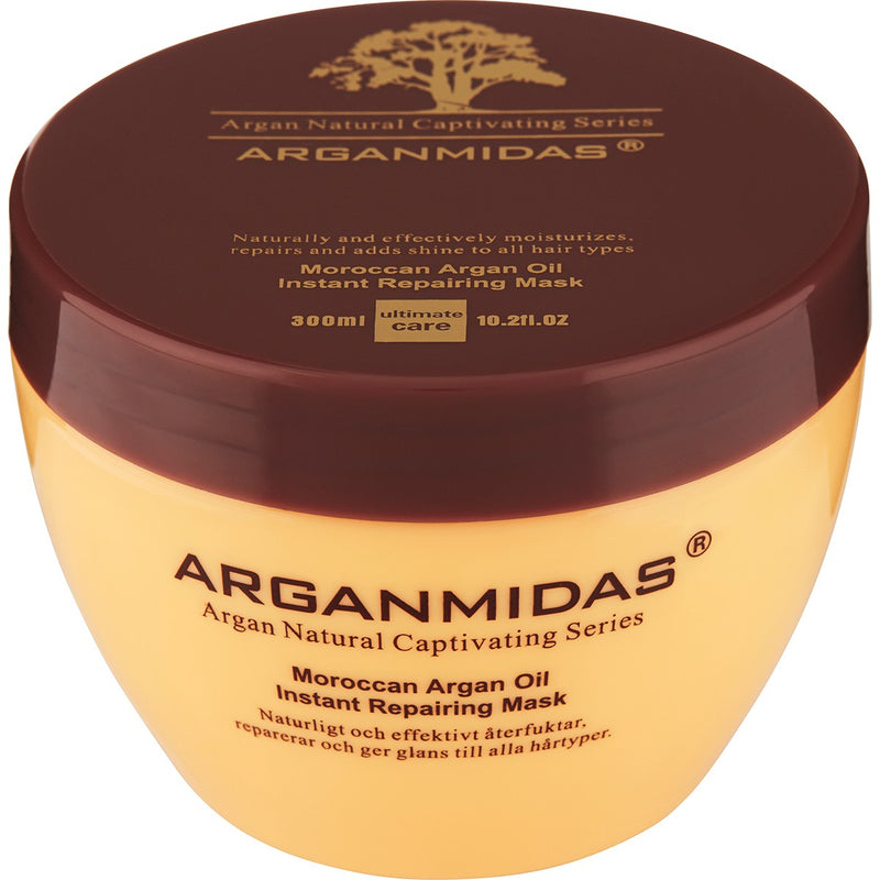Arganmids Moroccan Argan Oil Мгновенно восстанавливающая маска для волос 300мл