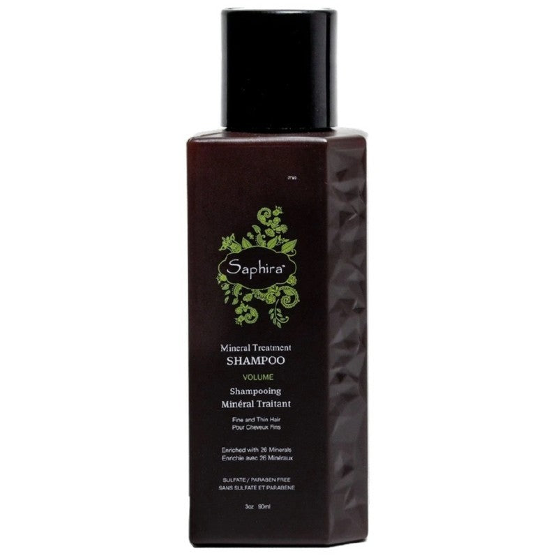 Apimties suteikiantis šampūnas plaukams Saphira Mineral Treatment Volume Shampoo SAFMTS1 90 ml +dovana Previa plaukų priemonė
