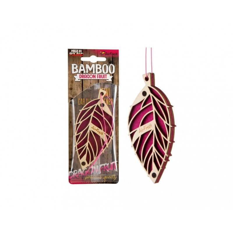 Car fragrance AirFresh DRAGON FRUIT Bamboo series + gift