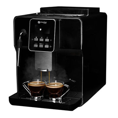 Кофемашина автоматическая Master Coffee MC320CM, черный +подарок Кофе в зернах Vergnano Antica Bottega 1кг