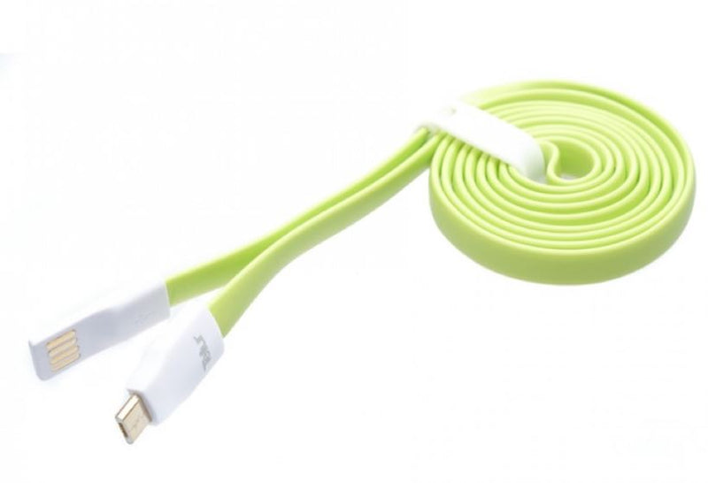 Tellur Data Cable Magnetic USB to Micro USB 1.2m Green