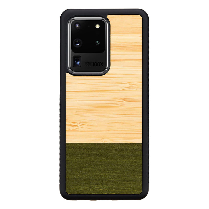 MAN&amp;WOOD case for Galaxy S20 Ultra bamboo forest black