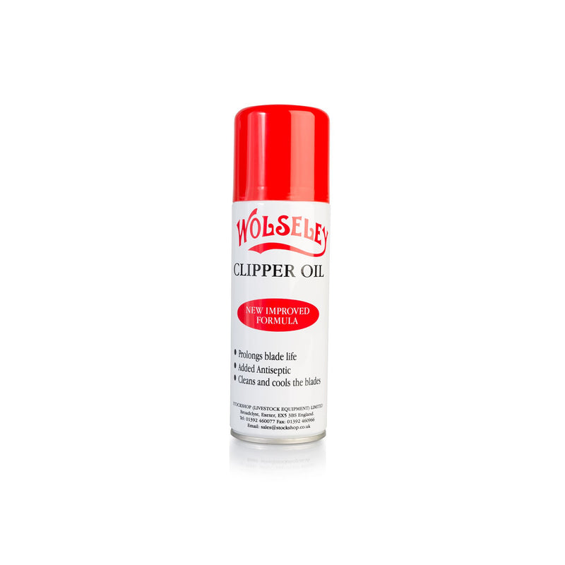 Clipper blade care oil "WOLSELEY" 200ml