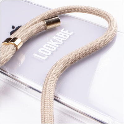 Lookabe Necklace iPhone 7/8+ gold nude loo007