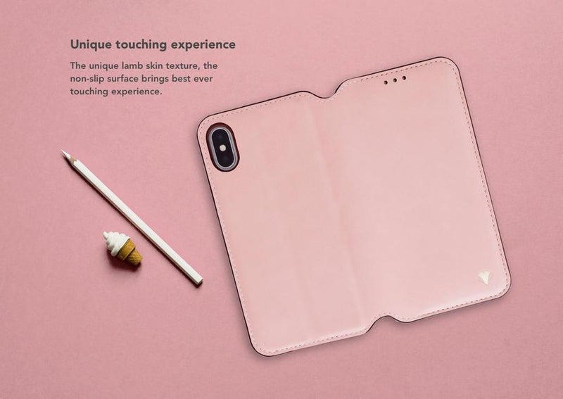 Чехол VixFox Smart Folio для iPhone 7/8 розовый