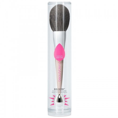 Kosmetinis teptukas BeautyBlender Detailers Powder Brush, skirtas paskirstyti pudrai +dovana Previa kosmetikos priemonė