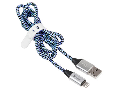 Tracer 46269 Освещение USB 2.0 Iphone AM 1м Черный Синий 
