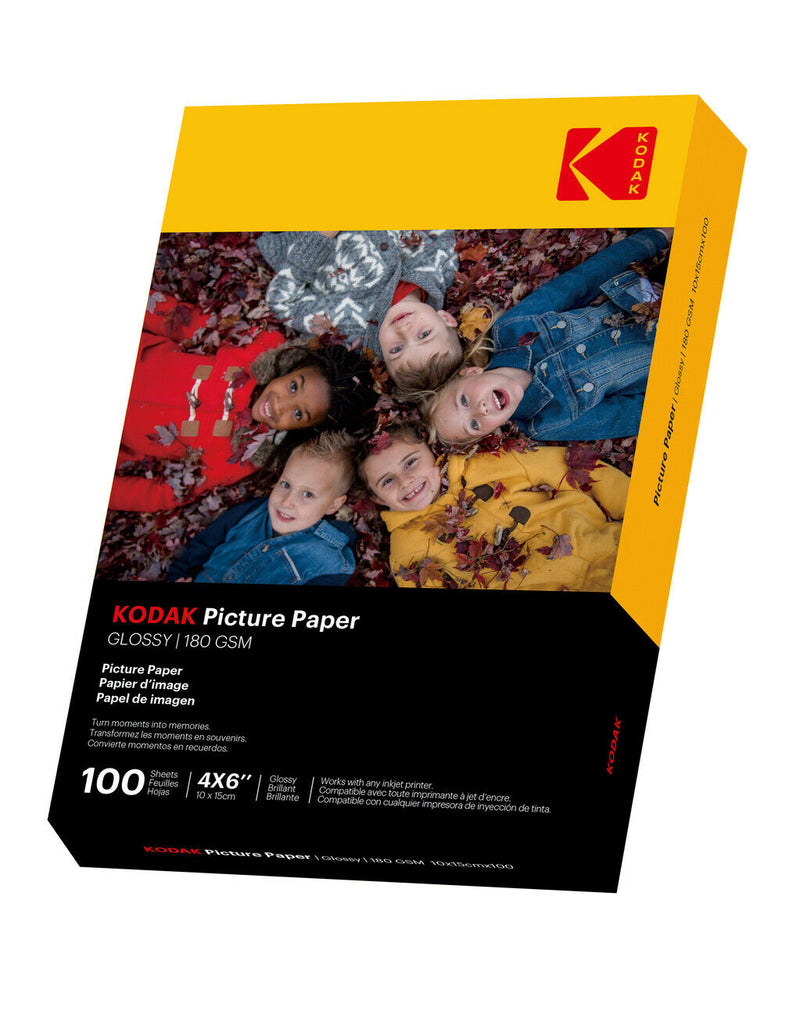 Kodak 180 г/м2 9,1 мил глянцевая 4/6x100