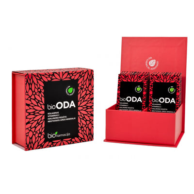 Biopharmacy ODA Food supplement 28 packs. +a luxury home fragrance with sticks as a gift