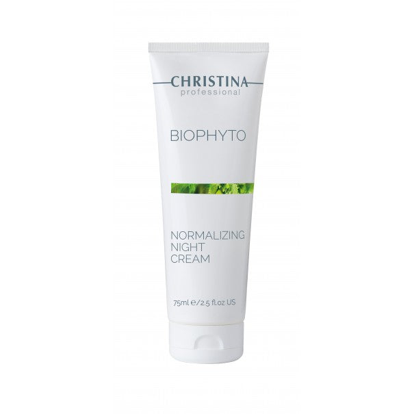 Christina Laboratories BioPhyto Normalizing Night Cream Atstatomasis naktinis kremas 75 ml
