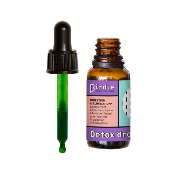 Birdie Nutrition elixir "Detox Drops" - detoxification drops for digestion 