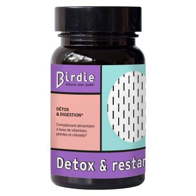Birdie Nutrition "Detox &amp; Restart" capsules for detoxification, 60 pcs.