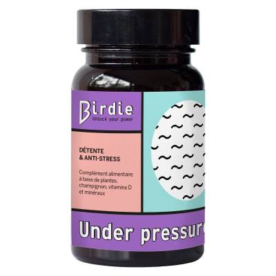 Birdie Nutrition „Under Pressure“ kapsulės stresui mažinti, 60 vnt.