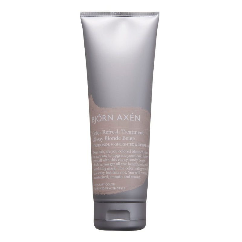 Bjorn Axen Color Refresh Treatment Glossy Blonde Beige Маска для волос 250 мл