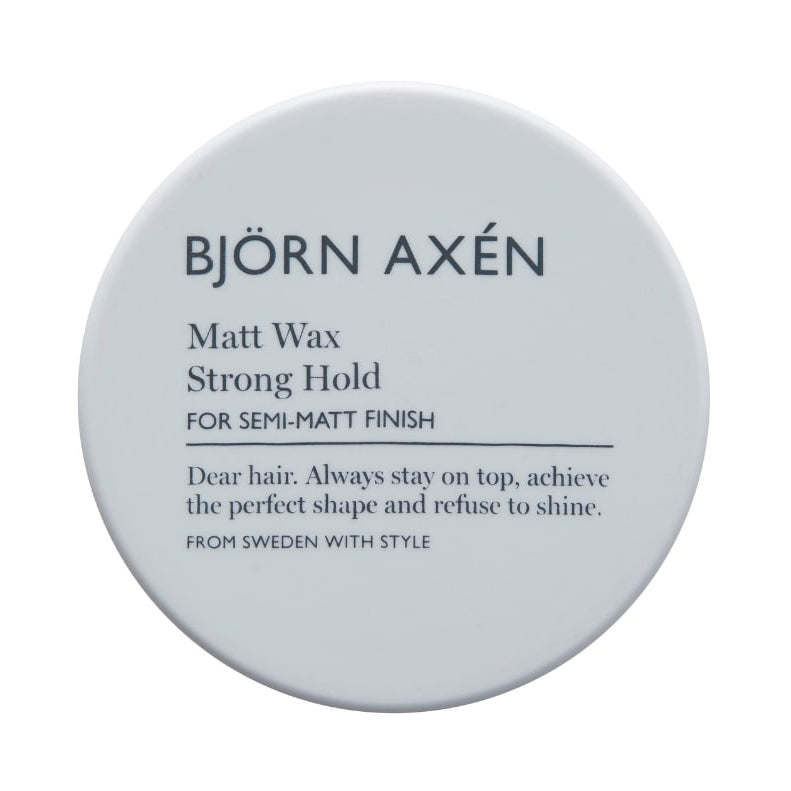 Bjorn Axen Matt Wax Воск для волос сильной фиксации 80 мл