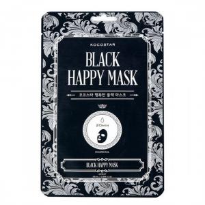 KOCOSTAR Black Happy Mask face mask