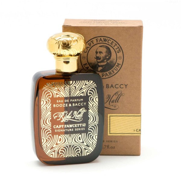 Captain Fawcett Booze &amp; Baccy Eau De Parfum Perfume for men, 50ml