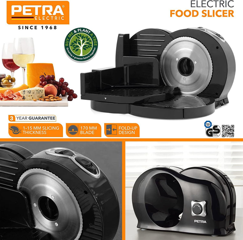 Petra PT3683VDEEU10 Electric Food Slicer