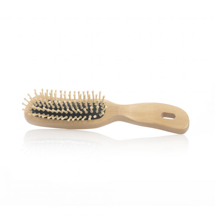 Labor Pro Pneumatic hair brush with wooden handle