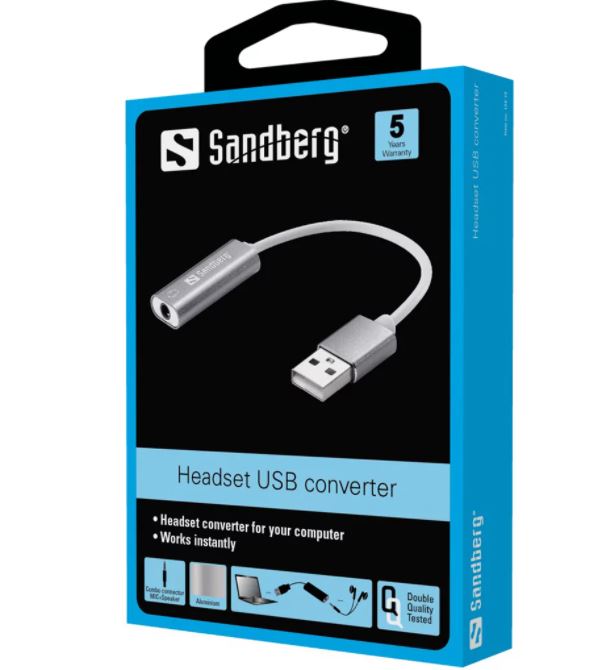 USB-конвертер гарнитуры Sandberg 134-13