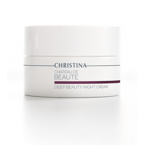 Christina Laboratories Chateau de Beaute Deep Beauty Night Cream Atstatomasis naktinis kremas 50 ml