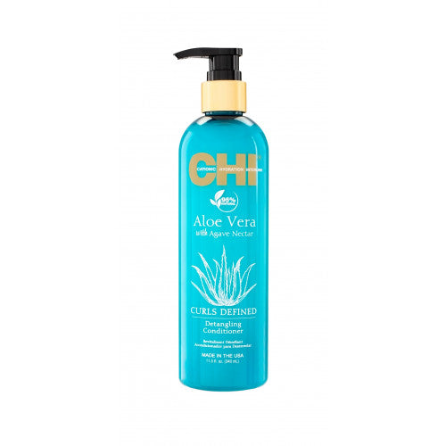 CHI Curls Defined Detangling Conditioner Detangling conditioner with aloe vera and agave juice + gift Previa hair product