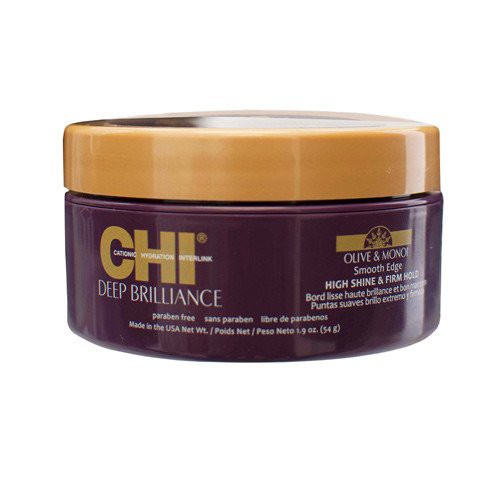 CHI Deep Brilliance Non-sticky, flexible hold pomade with olive and Monoi oils 54g + gift Previa hair product