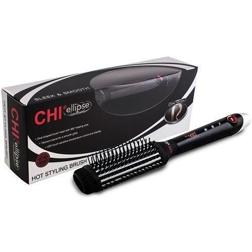 Электрическая щетка для укладки волос CHI Ellipse + подарок для волос Previa