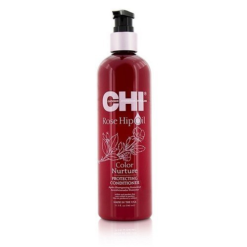 CHI Rose Hip Oil Conditioner for colored hair with rose hip oil + gift Previa hair product 