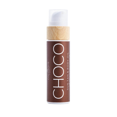 Cocosolis CHOCO органическое масло для загара для лица и тела 110 мл 