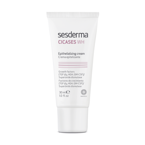Sesderma CICASES Epithelization promoting cream, 30 ml + mini Sesderma product as a gift