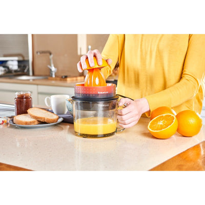 Citrus juicer Taurus CITRUSGLASS, with a transparent container