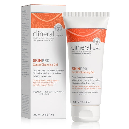 Clineral Ahava Skinpro Gel для умывания 100 мл + средство для волос Previa в подарок