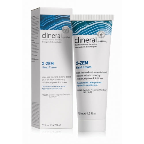Clineral Ahava X-Zem Hand cream 125 ml + gift Previa hair product 