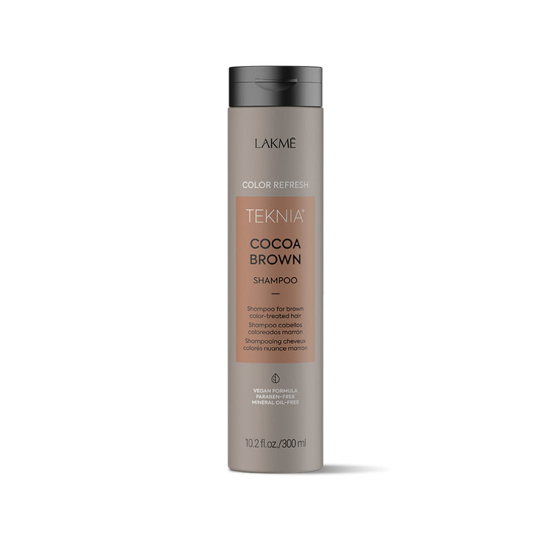 Lakme Teknia Cocoa Brown Shampoo, 300 ml + gift Previa hair product