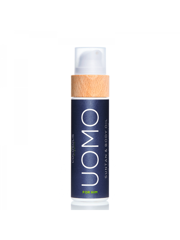 Cocosolis UOMO MEN органическое масло для загара для тела 110 мл