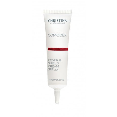 Christina Laboratories Comodex Cover & Shield Cream SPF 20 Lengvas apsauginis kremas su tonu ir SPF 20 30 ml