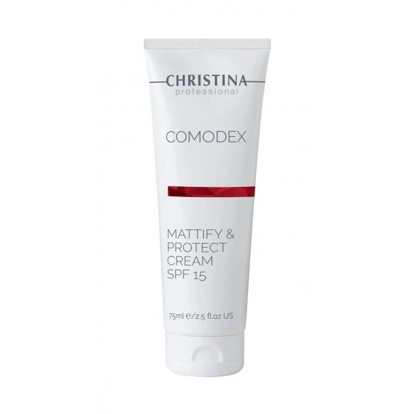 Christina Laboratories Comodex Mattify &amp; Protect Cream SPF 15 moisturizing, protective cream with SPF 15 75 ml 