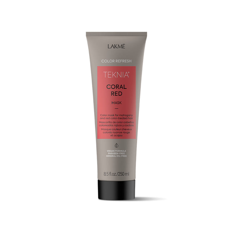 Lakme Teknia Coral Red Mask, 250 ml + gift Previa hair product