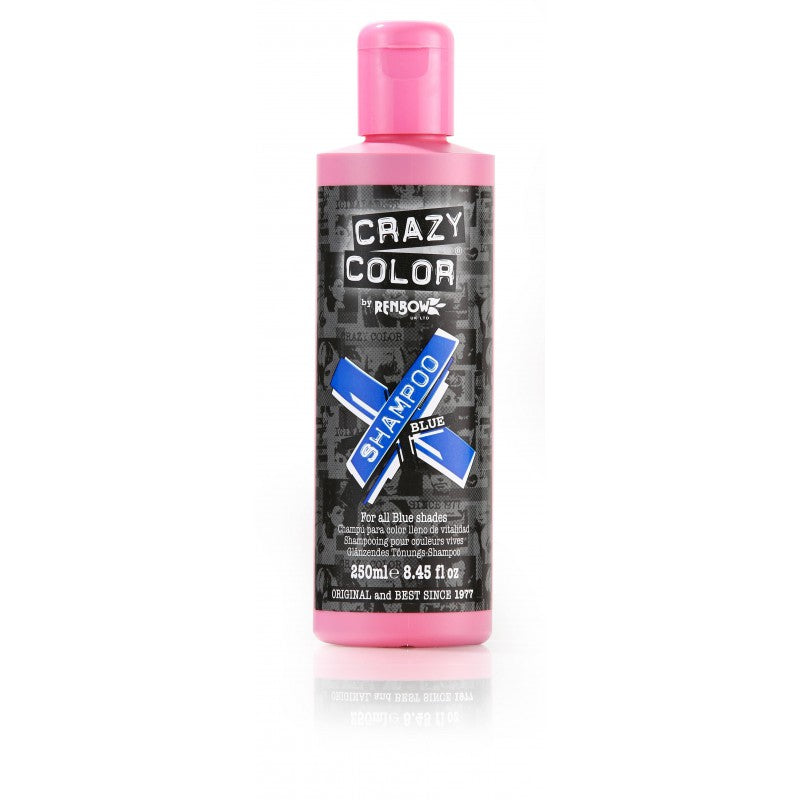 Coloring shampoo Crazy Color Shampoo Blue COL002421, 250 ml