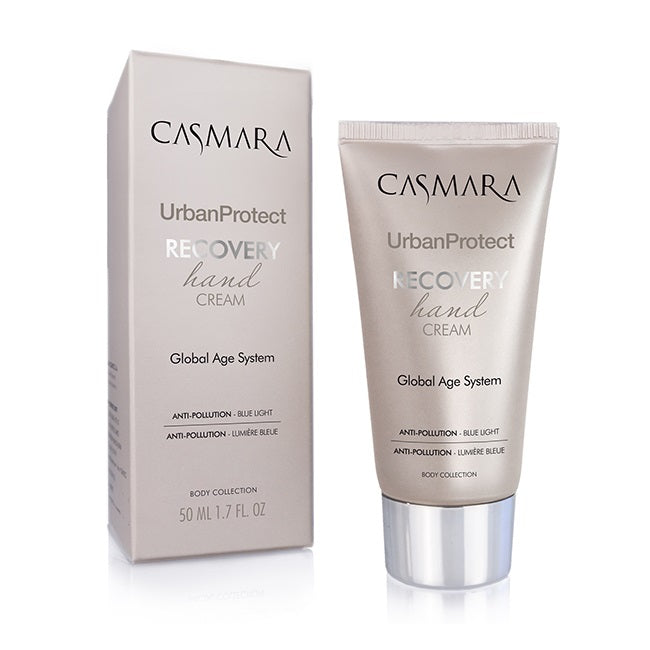 Atkuriamasis rankų kremas Casmara Recovery Hand Cream Urban Protect, 50 ml +dovana Wella plaukų priemonė