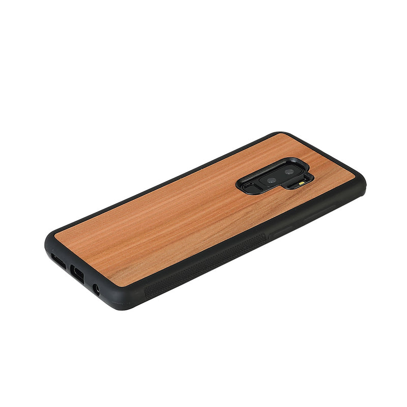 MAN&amp;WOOD Чехол для смартфона Galaxy S9 Plus капучино черный