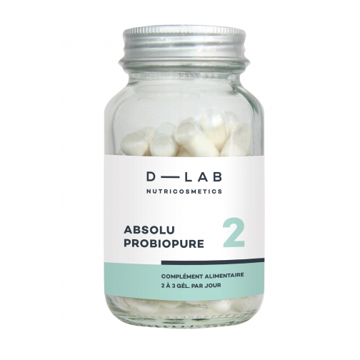 D-LAB Nutricosmetics – Bioflora maisto papildas ,,Absolu Probiopure”